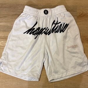 Men's White Shorts